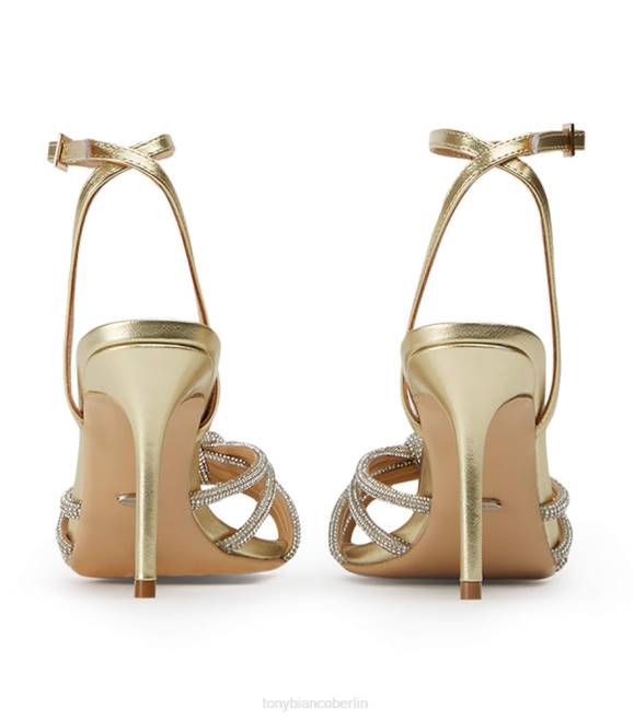 Stöckelschuhe| de Tony Bianco Frauen Helena Heels Gold-Nappa-Metallic 462483